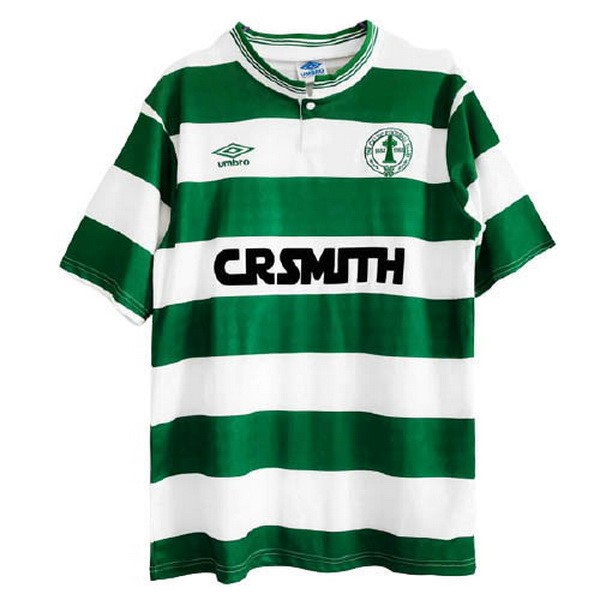 Thailande Maillot Football Celtic Domicile Retro 1888 1988 Vert